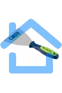 Шпательная СИБРТЕХ лопатка из нержавеющей стали, 100 мм, 2-комп. ручка 85526