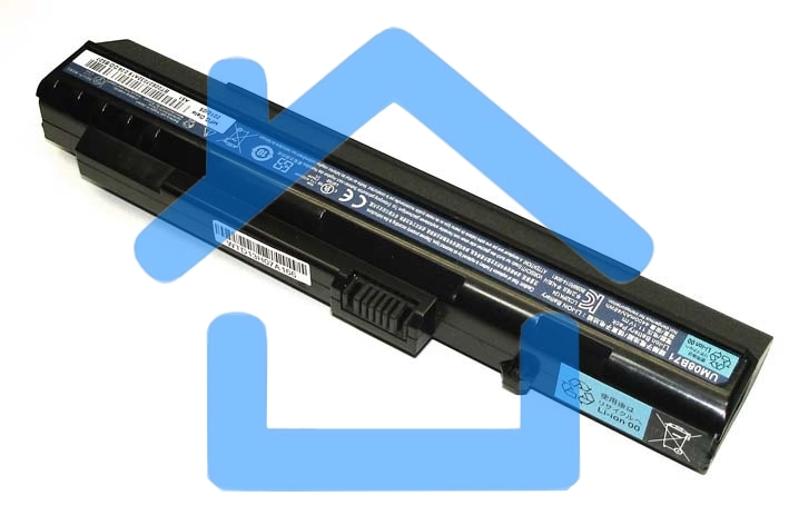 Аккумуляторная батарея для ноутбука Acer Aspire One ZG-5 D150 A110 A150 531 11.1V 5200mAh OEM черный