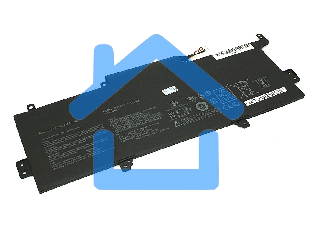 Аккумуляторная батарея для ноутбука Asus Zenbook UX330UA 11.55V 57Wh Orig