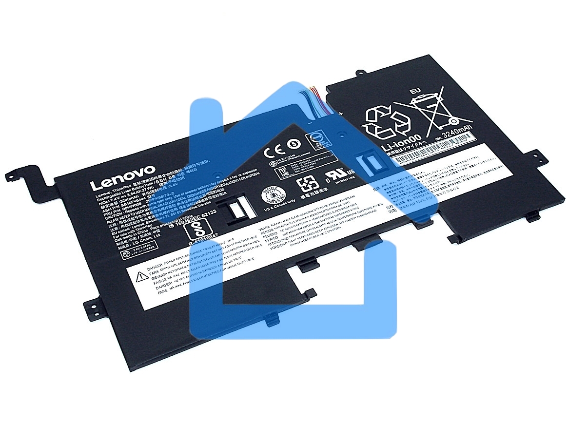 Аккумуляторная батарея для ноутбука Lenovo ThinkPad Helix 7.4V 3520mAh Orig