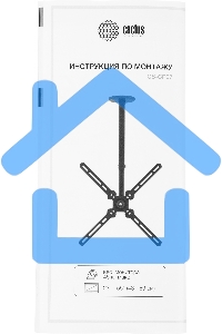 Кронштейн для телевизора Cactus CS-CP07 черный 23