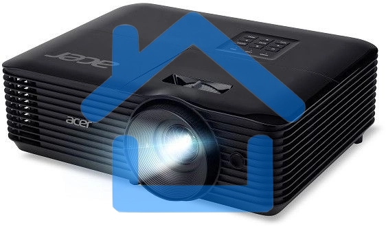Проектор Acer X1228H, DLP 3D, XGA, 4500Lm, 20000/1, HDMI, 2.7kg, Euro Power EMEA