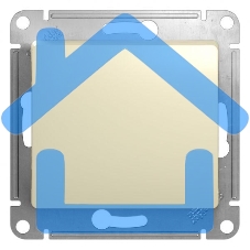 Механизм выключателя 1-кл. СП GLOSSA 10А IP20 10AX беж. SchE GSL000211