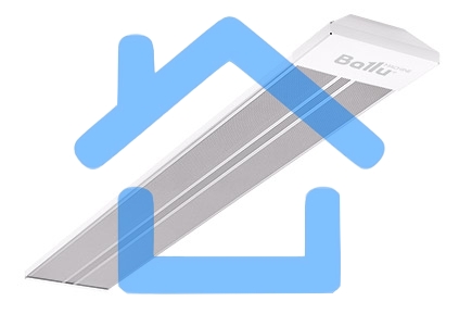 Обогреватель инфракрасный Ballu BIH-AP4-0.8-W белый, панельный, 800 Вт, 16 м2