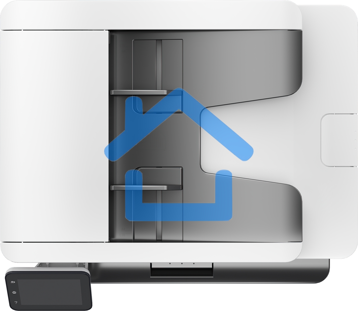МФУ лазерное Pantum BM5100FDN, A4, ч/б, печ. до 40 стр/мин., скан. до 24 стр/мин., 1200x1200dpi, USB, RJ-45
