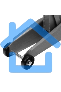 Домкрат Matrix гидравлический подкатный 2 т h подъема 135–385мм в пласт. кейсе master