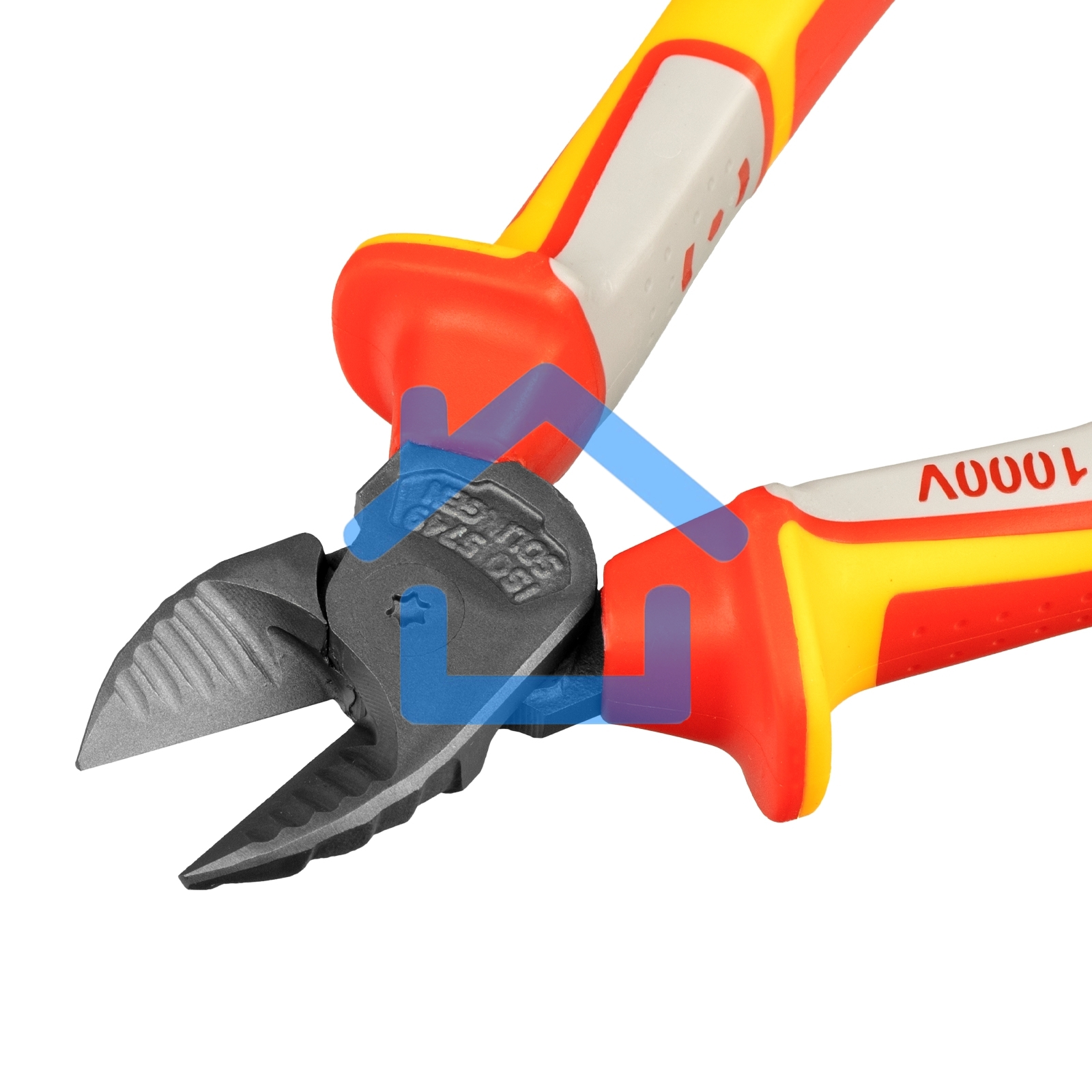 Бокорезы GROSS 17582 диэлектрические рукоятки до 1000в трехкомпонентные рукоятки 180мм