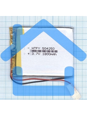 Аккумулятор Li-Pol (батарея) 5*42*50мм 2pin 3.7V/1800mAh