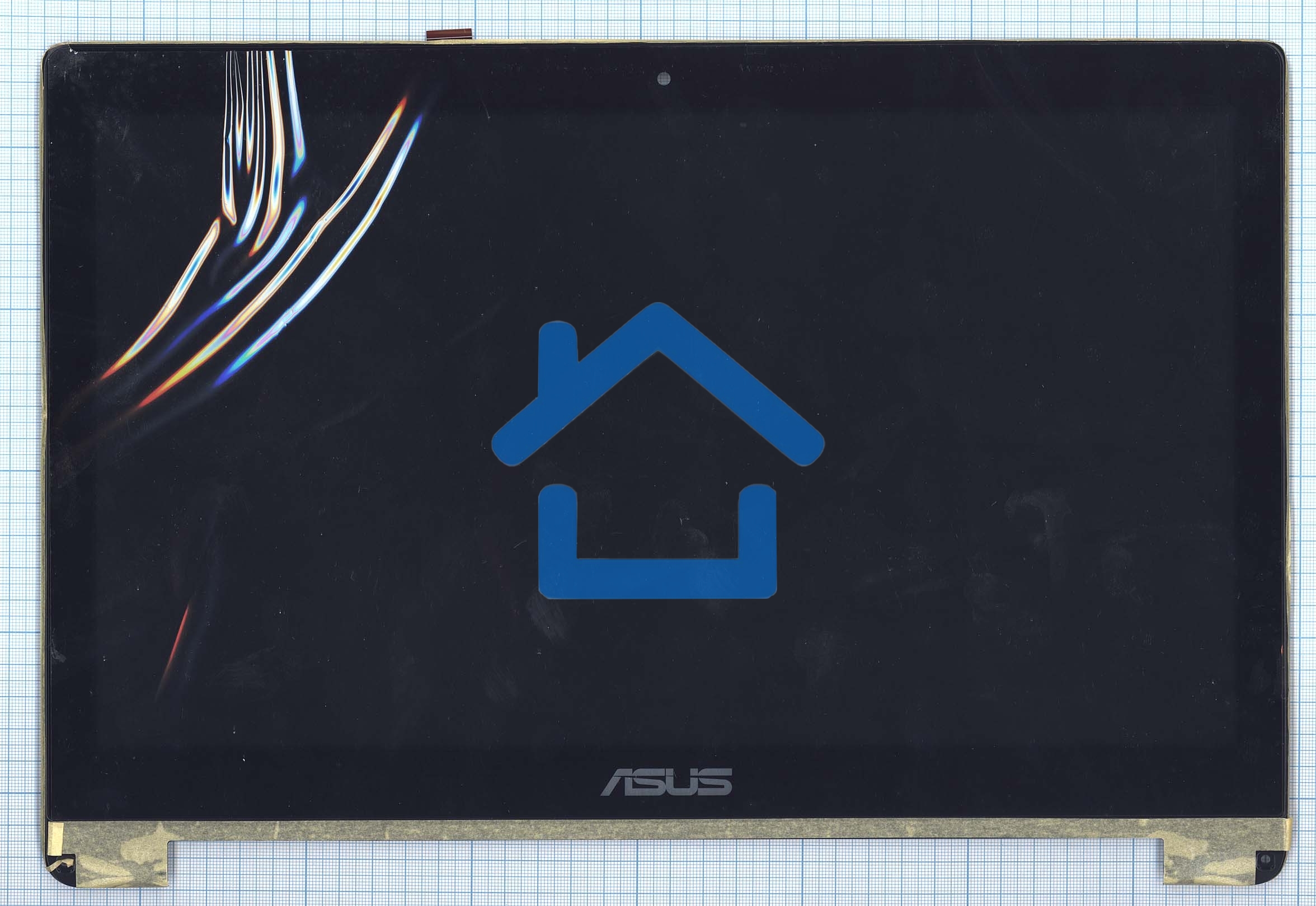 Модуль (матрица + тачскрин) для Asus TP550LA-1A черный с рамкой