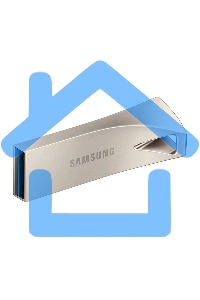 Флешка USB R/W 64 Gb USB Drive <USB 3.1> Samsung BAR Plus (up to 300Mb/s) (MUF-64BE3/APC) серебристый