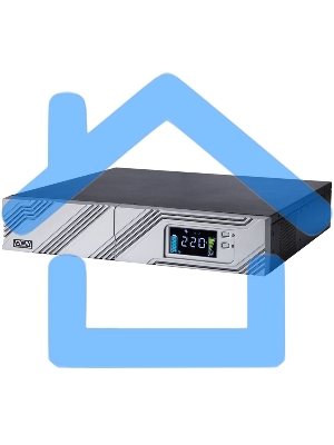 Источник бесперебойного питания Powercom Smart King RT SRT-1500A LCD 1350Вт 1500ВА черный