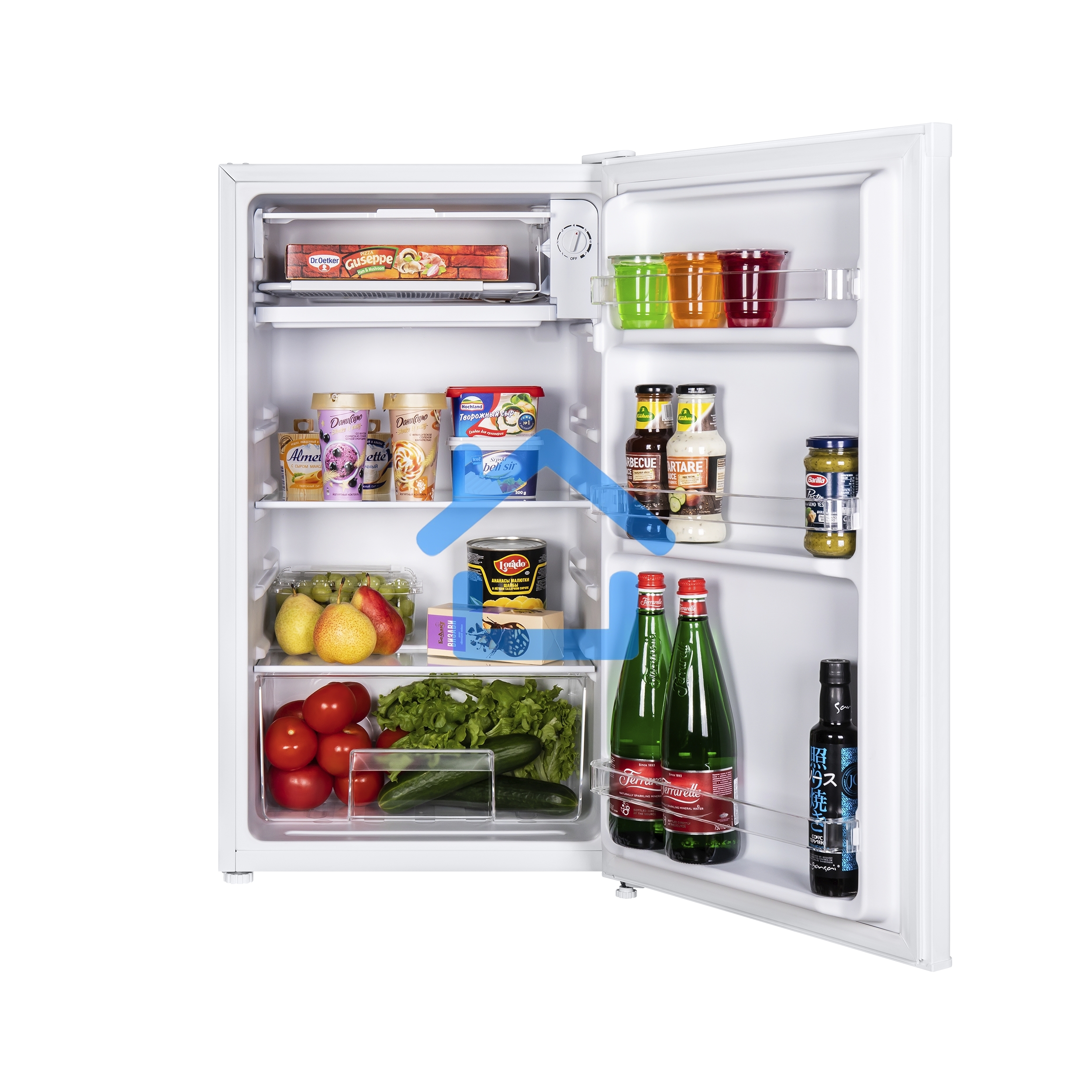 Холодильник Maunfeld MFF83W белый мат. однокамерный 85л