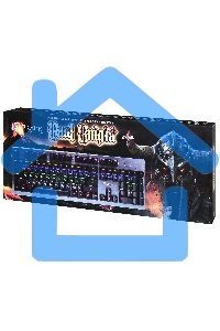 Клавиатура Oklick 970G DARK KNIGHT механическая черный USB Gamer LED