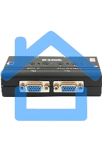 Переключатель KVM D-link DKVM-4K/B3A 4-портовый KVM-переключатель с портами VGA и PS/2
