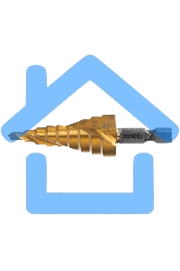 Сверло ступенчатое Matrix, 4-6-8-10-12-14-16-18-20 мм, HSS, спиральный проф., шестигр. хвостовик