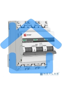 Выключатель автоматический модульный 3п C 32А 4.5кА ВА 47-63 PROxima EKF mcb4763-3-32C-pro