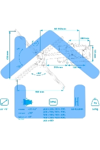 Кронштейн для телевизора Kromax CORBEL-9, 32