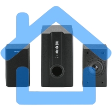 Акустическая система Sven SPS-820 2.1 черный 38Вт