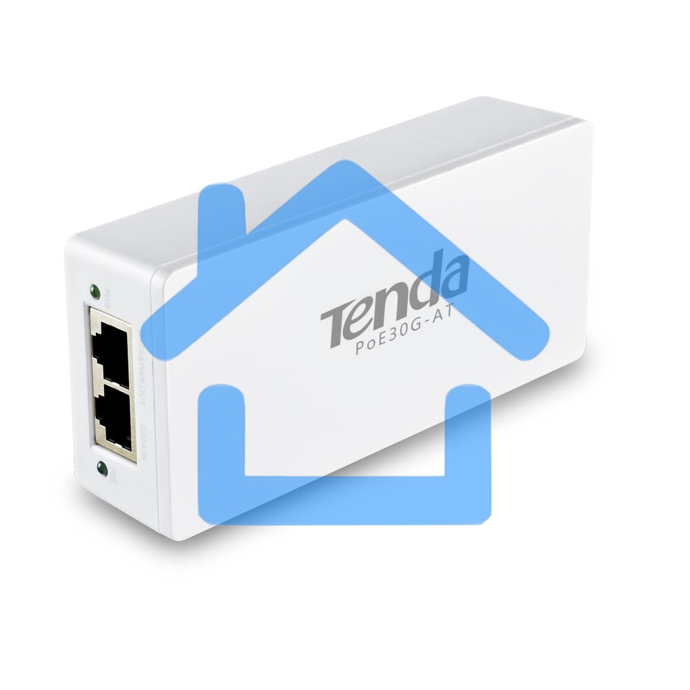 Сетевое оборудование Tenda Адаптер PoE гигабитный (POE30G-AT)