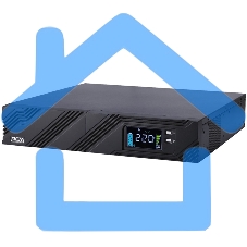 Источник бесперебойного питания Powercom Smart King Pro+ SPR-2000 LCD 1600Вт 2000ВА черный