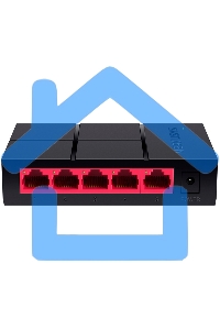 Коммутатор Mercusys MS105G 5G неуправляемый