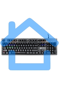 Клавиатура Oklick 970G DARK KNIGHT механическая черный USB Gamer LED