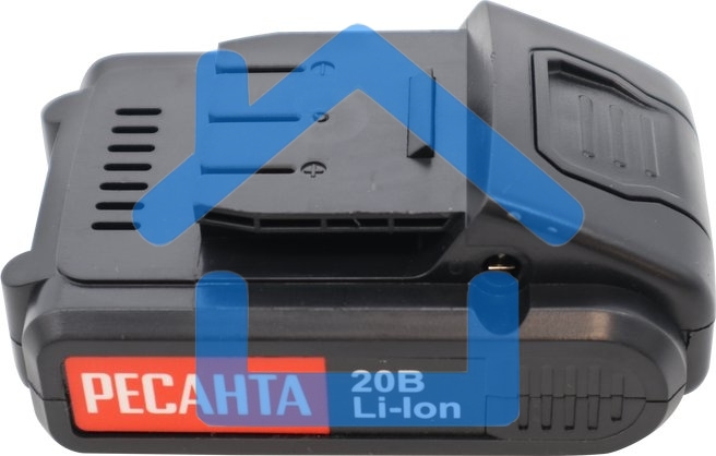 Дрель-шуруповерт Ресанта ДА-20-2ЛК 75/14/11, Аккумуляторная, 20В, 2 АКБ, Кейс