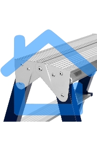 Стремянка двусторонняя Сибртех 3ст стальная, 97933