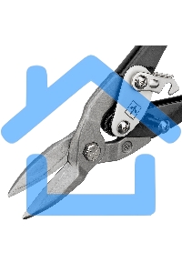 Ножницы Matrix по металлу, 250 мм, прямой рез,сталь CRMO,двухкомпонентные рукоятки, PRO