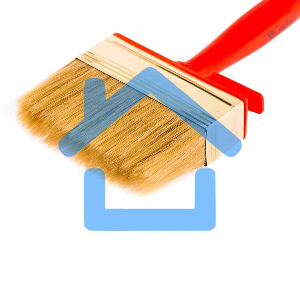 Кисть-ракля, 30 х 100 мм, натур. щетина, пластмас. корпус, пластмас. ручка MTX 84121