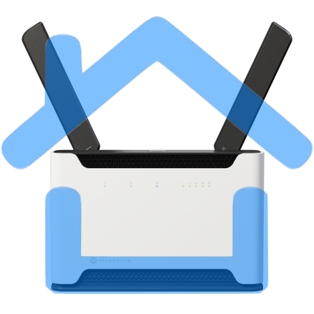 Маршрутизатор Mikrotik S53UG+5HaxD2HaxD-TC&FG621-EA Wi-Fi6 Gigabit Wireless Router with Band 28 Support and a built-in LTE cat. 6 modem