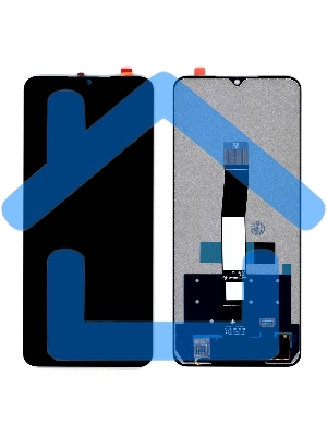 Дисплей (модуль) для Xiaomi Redmi 12C сборе с тачскрином черный