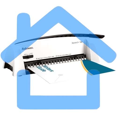 Переплетчик Fellowes Starlet 2+ (FS-52279) A4/перф.12л.сшив/макс.120л./пластик.пруж. (6-16мм)