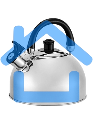 Чайник для плиты WEBBER BE-0527 из нерж.стали 3.5л со свистком (12)