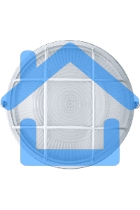 Светильник Navigator ЛОН NBL-R2-60-E27/WH 1х60Вт E27 IP54 (аналог НПБ 1302 бел. круг с решеткой 60Вт)