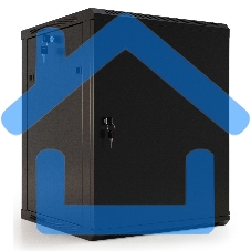 Шкаф настенный Hyperline TWB-0966-SR-RAL9004 19-дюймовый (19