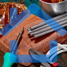 Припой пруток ПОС-40, Ø8мм, длина 400мм, ГОСТ 21931-76, олово 40%, свинец 60% (упак. 5 кг) Rexant