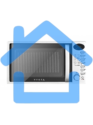 Микроволновая печь Vekta TS720ATS серебряный 20л 700Вт поворотный актовый, кнопки