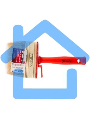 Кисть-ракля, 30 х 100 мм, натур. щетина, пластмас. корпус, пластмас. ручка MTX 84121