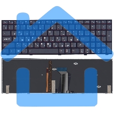 Клавиатура для ноутбука Lenovo Y500 Y500N Y500NT Y510P Y500NT-ISE черная с подсветкой