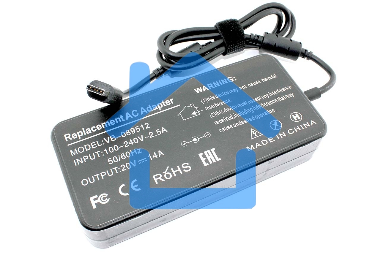 Блок питания (сетевой адаптер) для ноутбуков MSI 20V 14A 280W (A18-280P1A), OEM