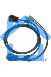 Переключатель D-Link DKVM-IPCB/10 Упаковка 10 кабелей KVM для устройств DKVM-IP1/IP8, длина 1.8м 