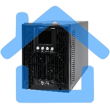 Источник бесперебойного питания Сайбер Электро ИБП ЭКСПЕРТ-II-1000 Онлайн, Напольное исполнение 1000ВА/900Вт USB/RS-232/SNMPslot (2 EURO + 1 IEC С13) (12В /7Ач. х 2)