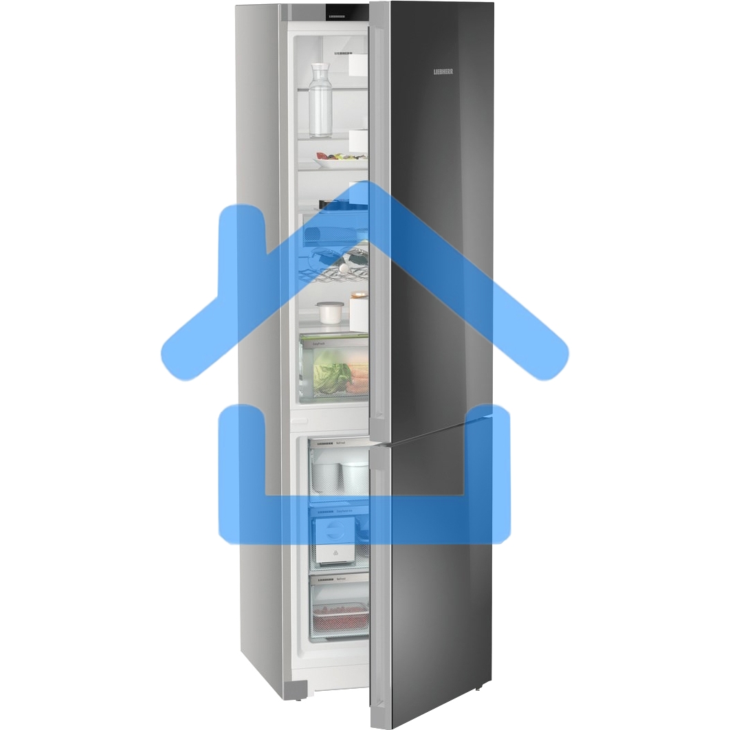 Холодильник Liebherr CNgbc 5723-22 001 серебристый двухкамерный 266/100л морозилка снизу