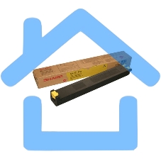 Картридж лазерный Sharp MX-2300N/MX-2700N/MX-3500N/MX-4500N (MX-27GTYA) желтый 15K