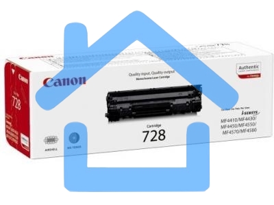Картридж лазерный Canon 728 черный (2100 стр.) для Canon MF4410/4430/4450/4550/4570/4580
