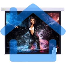 Экран Cactus 104.6x186см Motoscreen CS-PSM-104x186 16:9 настенно-потолочный рулонный белый (моторизованный привод)