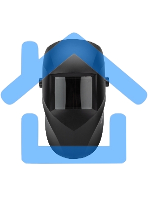 Маска сварщика с черным минеральным стеклом DIN 9 KRANZ 