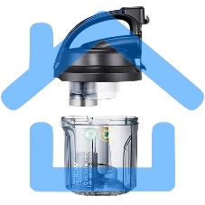 Пылесос Samsung VC15K4136HB/EV черный/синий, 390/1500 Вт, уборка сухая, пылесборник контейнер 1.3 л