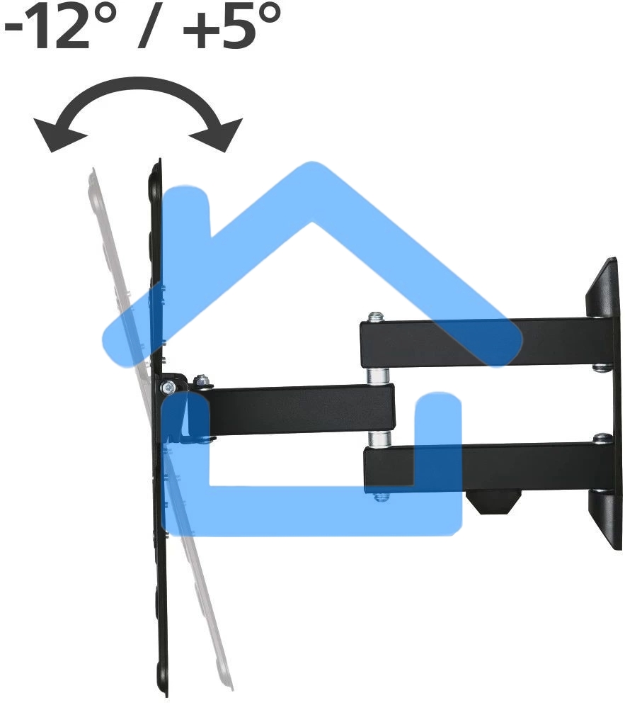Кронштейн для телевизора Hama 00220824 черный 32